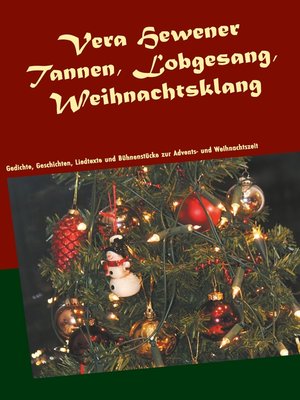 cover image of Tannen, Lobgesang, Weihnachtsklang